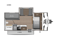 Jay Flight SLX 184BS Floorplan Image