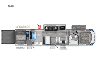 Gravity 3610 Floorplan
