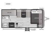 Springdale Classic Mini 1800BH Floorplan Image