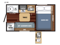 Bushwhacker Plus 15 RE Floorplan Image