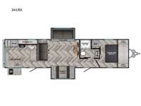 Longhorn 341RK Floorplan Image