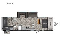 Zinger ZR290KB Floorplan Image