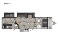 Zinger ZR331BH Floorplan Image