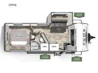 Puma 22FKQ Floorplan