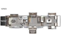 2024 Forest River RV RiverStone 42FSKG Floorplan