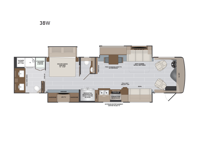 Endeavor 38W Floorplan Image