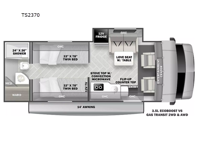 Sunseeker TS TS2370 Floorplan Image