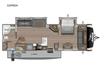 Eagle 320FBOK Floorplan Image