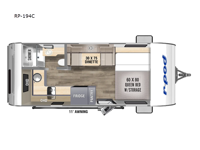 R Pod RP-194C Floorplan Image