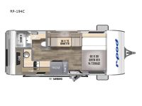 R Pod RP-194C Floorplan