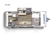 R Pod RP-180C Floorplan Image