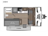 Jay Flight SLX 154BHW Floorplan Image