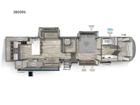 Sierra 3800RK Floorplan Image