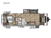 Stratus SR281VFD Floorplan Image