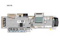 Big Country 3801FB Floorplan Image