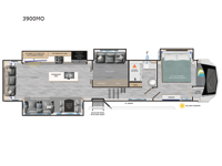 Big Country 3900MO Floorplan Image