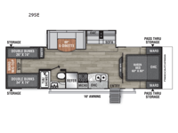 Freedom Express Select 29SE Floorplan Image