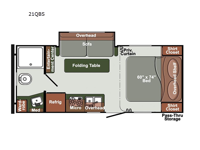 Streamlite SVT 21QBS Floorplan Image