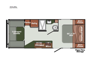 Streamlite SVT 22UDL Floorplan Image