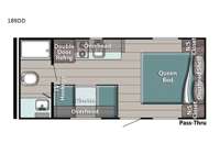 Innsbruck Super Lite 189DD Floorplan Image