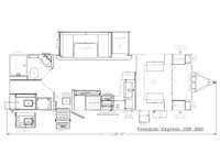 Freedom Express Ultra Lite 258BHS Floorplan Image