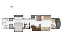 King Aire 4558 Floorplan Image