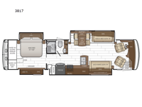 Dutch Star 3817 Floorplan Image