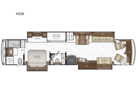 Dutch Star 4326 Floorplan Image