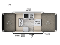 Flagstaff MAC Series 208 Floorplan Image