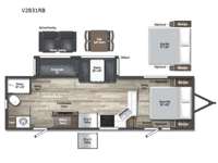 Voyage V2831RB Floorplan Image