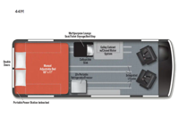 Adventure Wagon 44M Floorplan Image