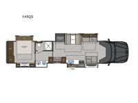 Renegade XL X45QS Floorplan Image