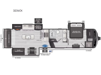 Montana 3231CK Floorplan