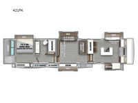 RiverStone 421FK Floorplan Image