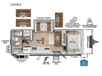 Surveyor Legend 252RBLE Floorplan
