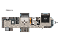 Hampton HP380RKS Floorplan