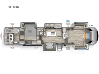 Used 2024 Forest River RV Sandpiper Luxury 391FLRB image