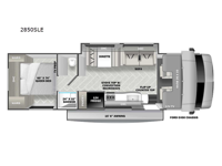 Sunseeker LE 2850SLE Ford Floorplan