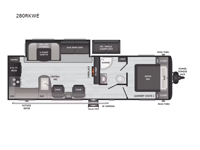 Springdale 280RKWE Floorplan Image