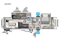 New 2025 Forest River RV Wildwood Heritage Glen 320VIEW image