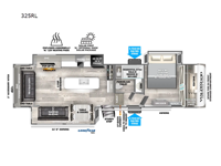 Wildwood Heritage Glen 325RL Floorplan