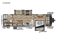 SportTrek Touring Edition STT292VRB Floorplan Image