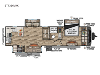 SportTrek Touring Edition STT336VRK Floorplan Image