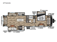 SportTrek Touring Edition STT343VIK Floorplan Image