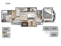 Cedar Creek Cottage 40CBK Floorplan