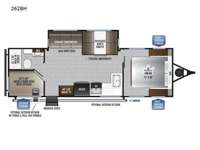 Della Terra 262BH Floorplan Image