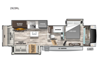 Cedar Creek Experience 2925RL Floorplan Image