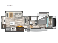 Cedar Creek Experience 3125RD Floorplan Image