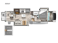 Cedar Creek Experience 3525LF Floorplan Image