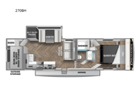 Crusader 270BH Floorplan Image